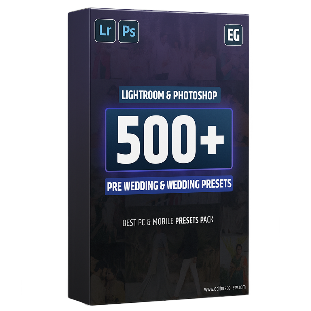 500+ Pre Wedding & Wedding Presets